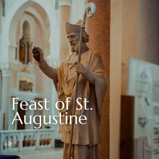 St. Augustine pray for us!